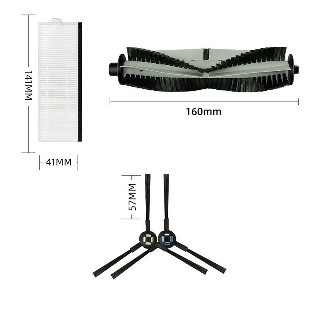 Main Side Brush Hepa Filter for ILife A7 A9S V8 V8S X750 X800 Robot