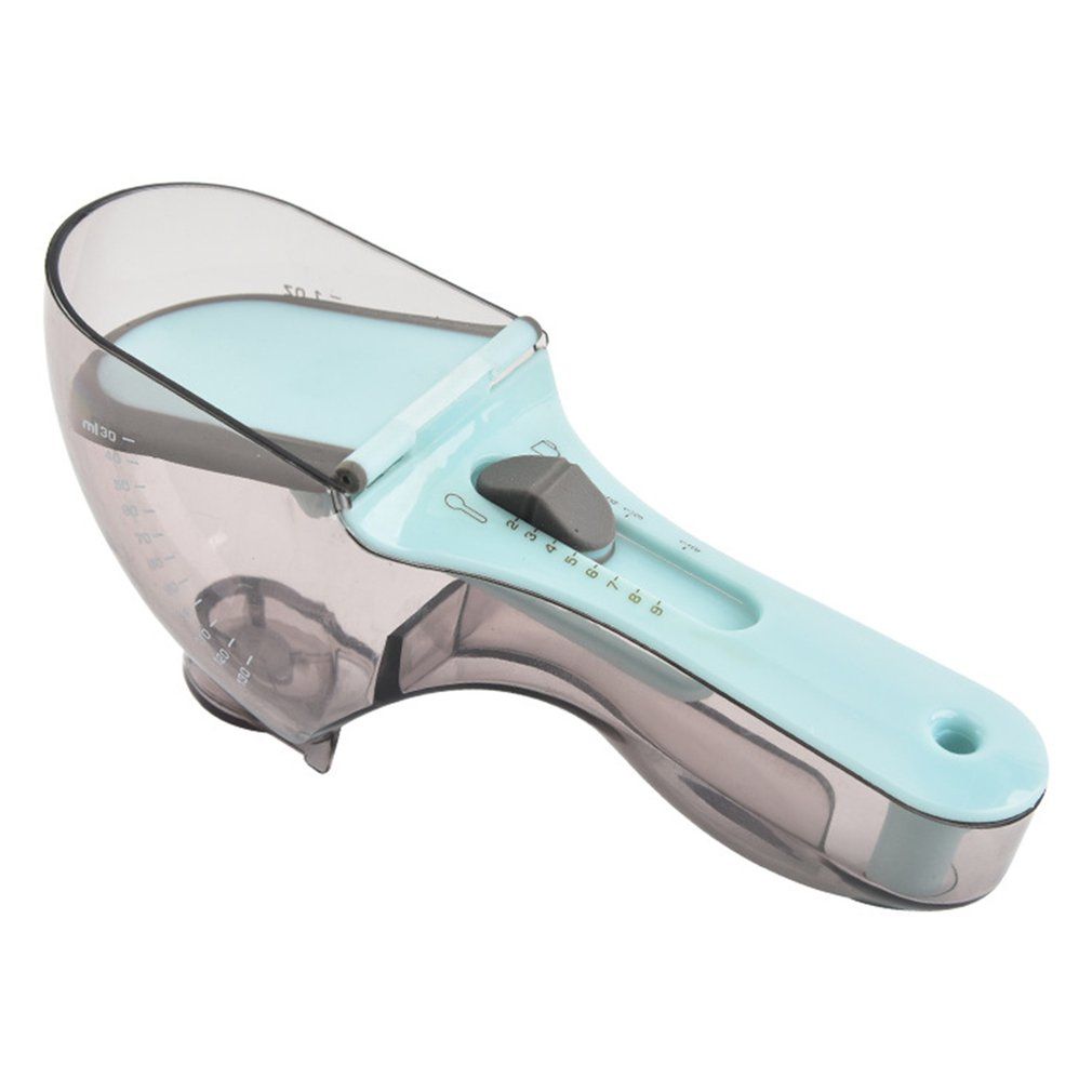 1pc Plastic Measuring Spoon Milk Powder Condiment Baking Tool Kit With Scale