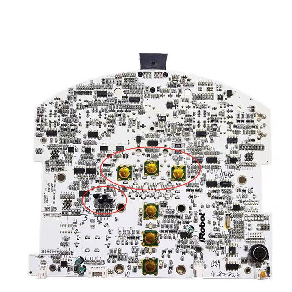 PCB Motherboard For iRobot Roomba 500 600 series Vacuum Cleaner Replacement PCB Circuit Board Mainboard With Timing Function-Light Green