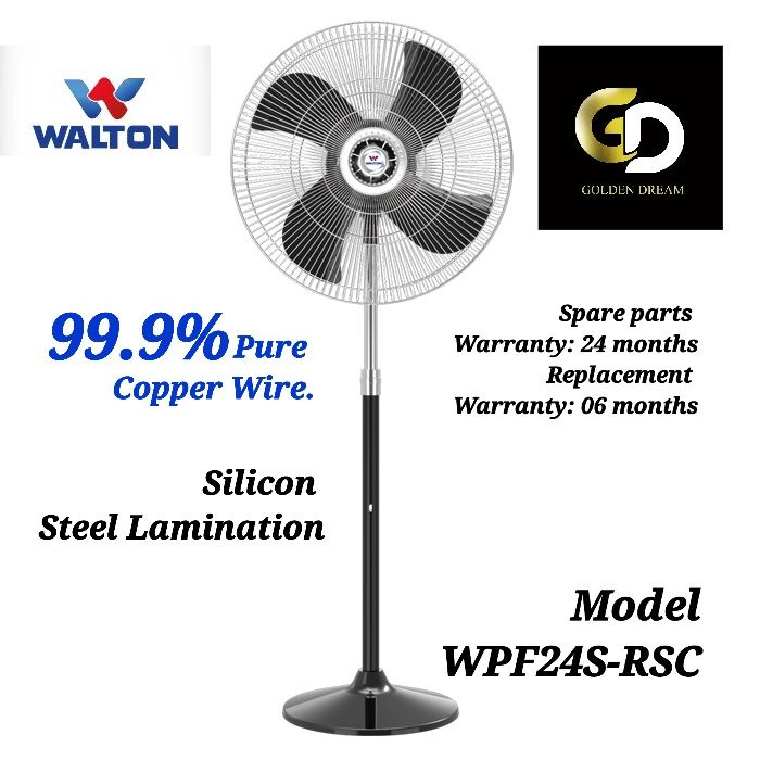 Walton Padestal Fan  WPF24S-RSC