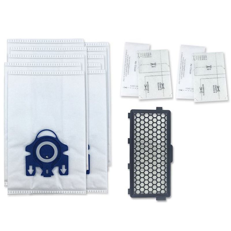 HEPA Filter Motor Protection Dust Bags for Miele Vacuum Cleaner Bags 3D GN S5000 S8000 C2 C3 S5 S8 SF-50 Spare Parts