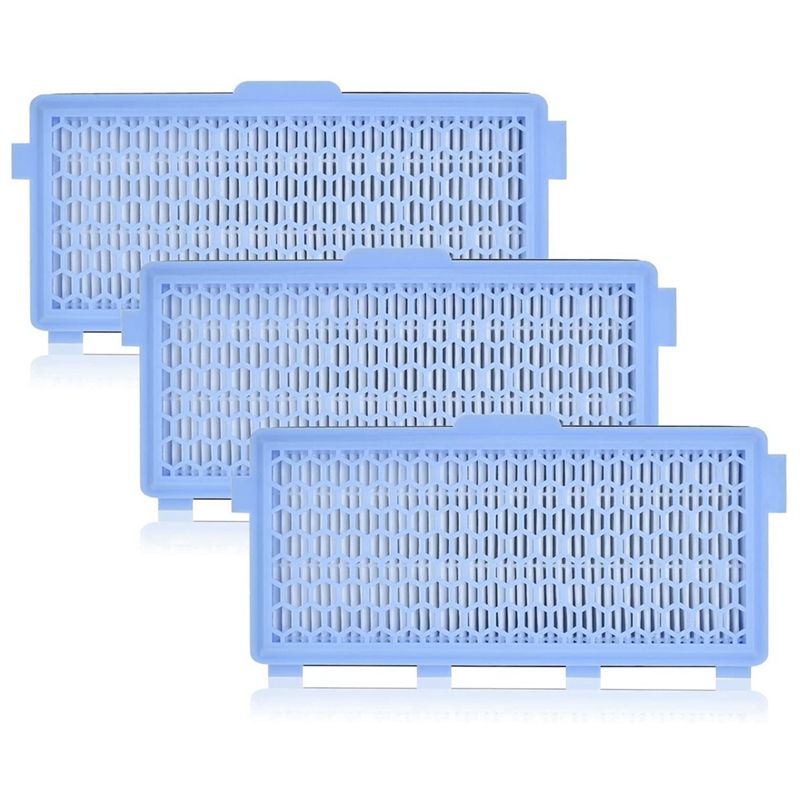 3 HEPA Filters for Miele Vacuum Cleaner Filter Compact C1 C2 Complete