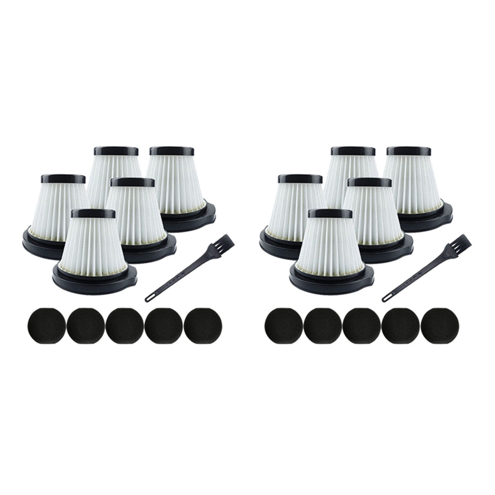 2 set Hepa Filter Set for Deerma DX115 DX115S DX115C Portable Vacuum Cleaner Spare Parts