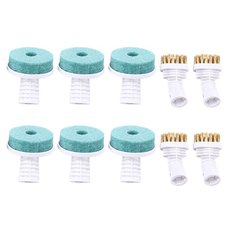 BRADOO-for Deerma ZQ600 ZQ610 Handheld Steam Vacuum Cleaner Replacement Parts Brush Head Attachment Mold Dust Removal Heads