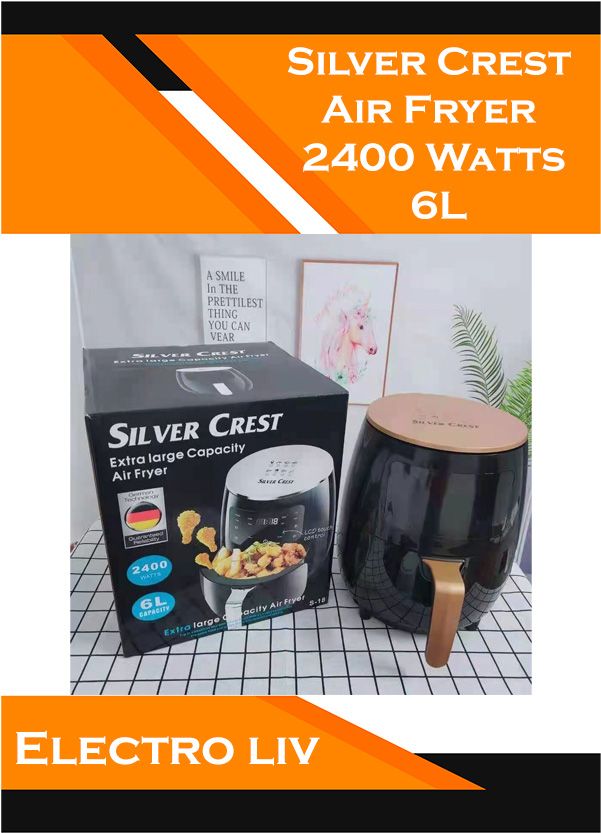 Silver Crest Air Fryer 6 LTR-220V-2400 W