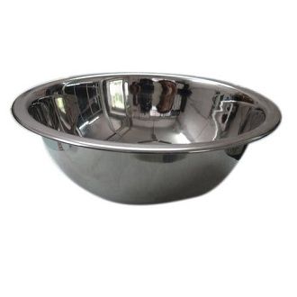 Stainless Steel Mixing Bowl - 30 cm- Silver