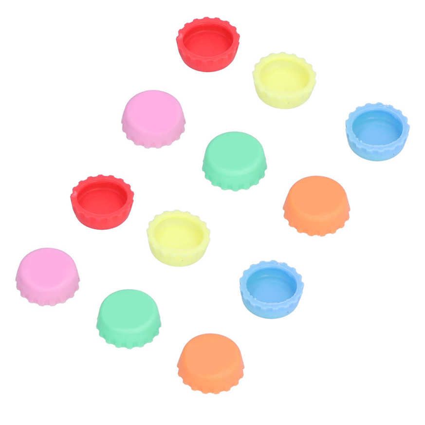 Silicone Bottle Reusable Round Glass Stopper Kitchen Gadgets HG