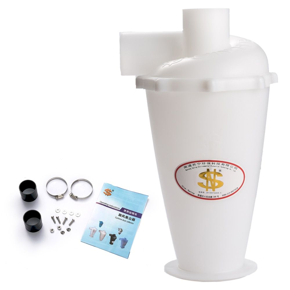 Cyclone Vacuum Cleaner SN50T6 Sixth Generation Turbo Cyclone Dust Collector & Durable Hose For Vacuum Cleaner-White Cyclone