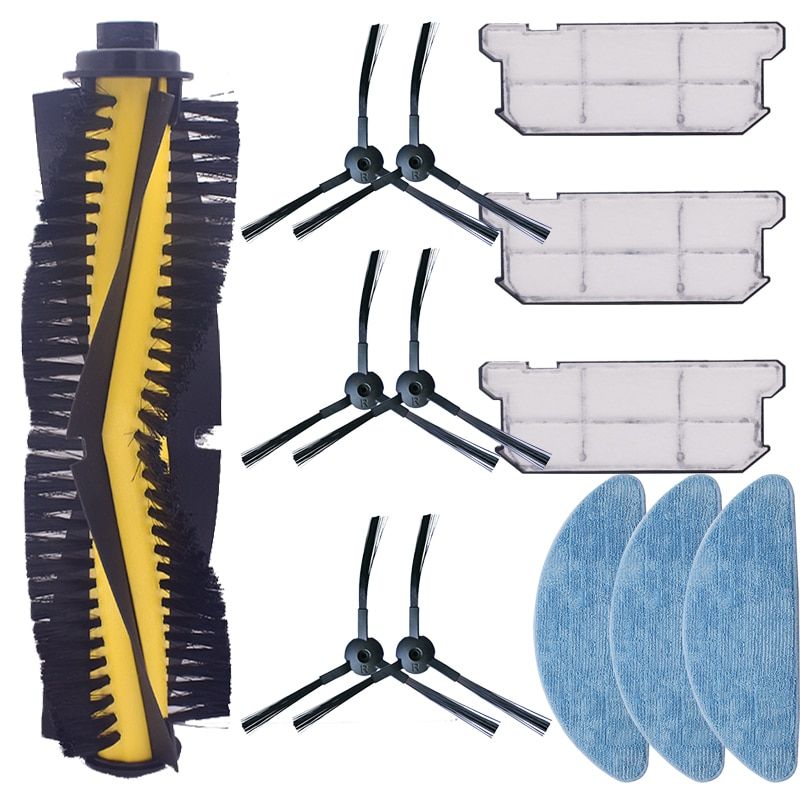 Robotic Vacuum Cleaner sparts Parts Kits Roller Main Side Brush cloth mop filter Hepa for Ilife V7S pro v7s V7s plus V7-13