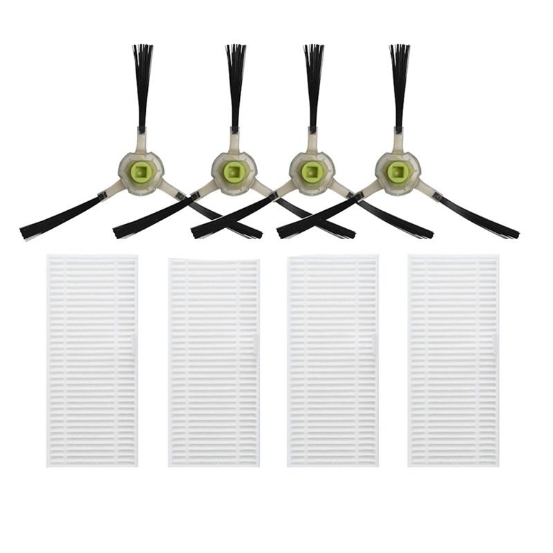 Replacement Parts for Lefant Robot Vacuum Cleaner Parts M201 / M210 / M501A / M571 / T700 Side Brush Filter Screen