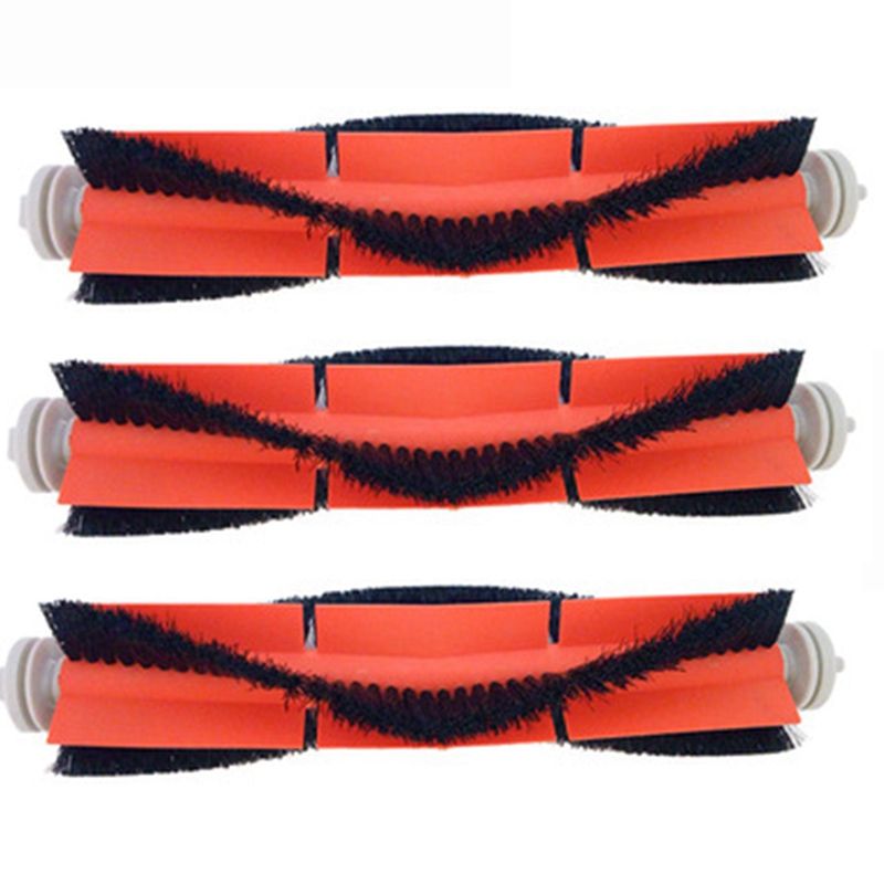 3 Pieces Suitable for Xiaomi 1S Rock S50 S51 S55 Main Brush Sweeper Robot Vacuum Cleaner Accessories