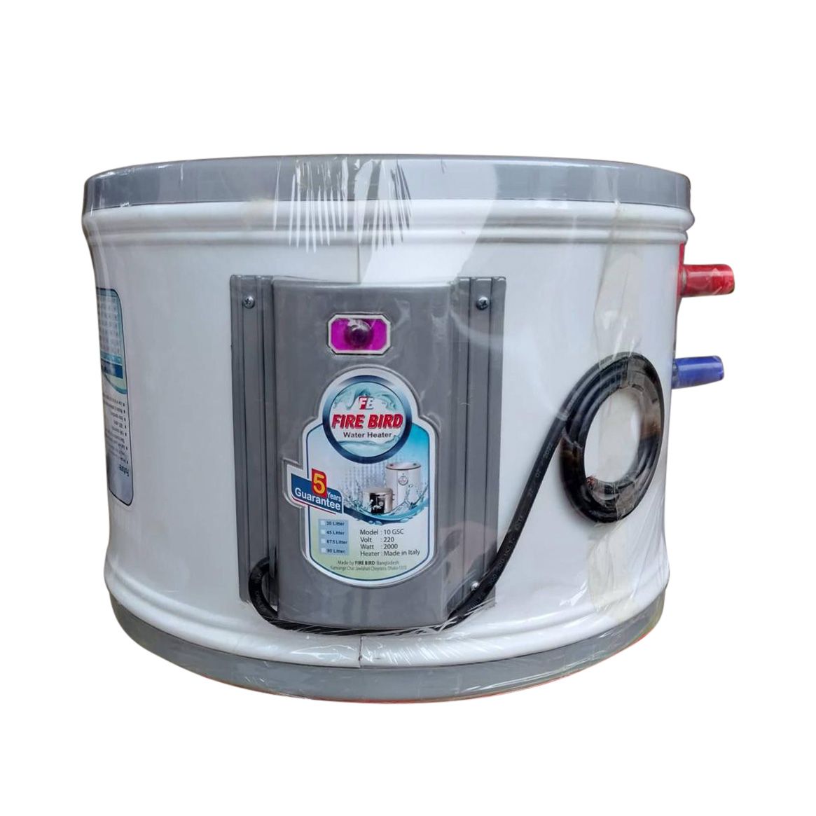 FIRE BIRD WATER HEATER geyser 45L plastic