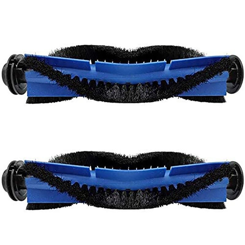 2Pcs Roller Main Brush for Cecotec Conga Excellen90 Vacuum Cleaner Roller Brush Cleaning Replacement Accessories-blue