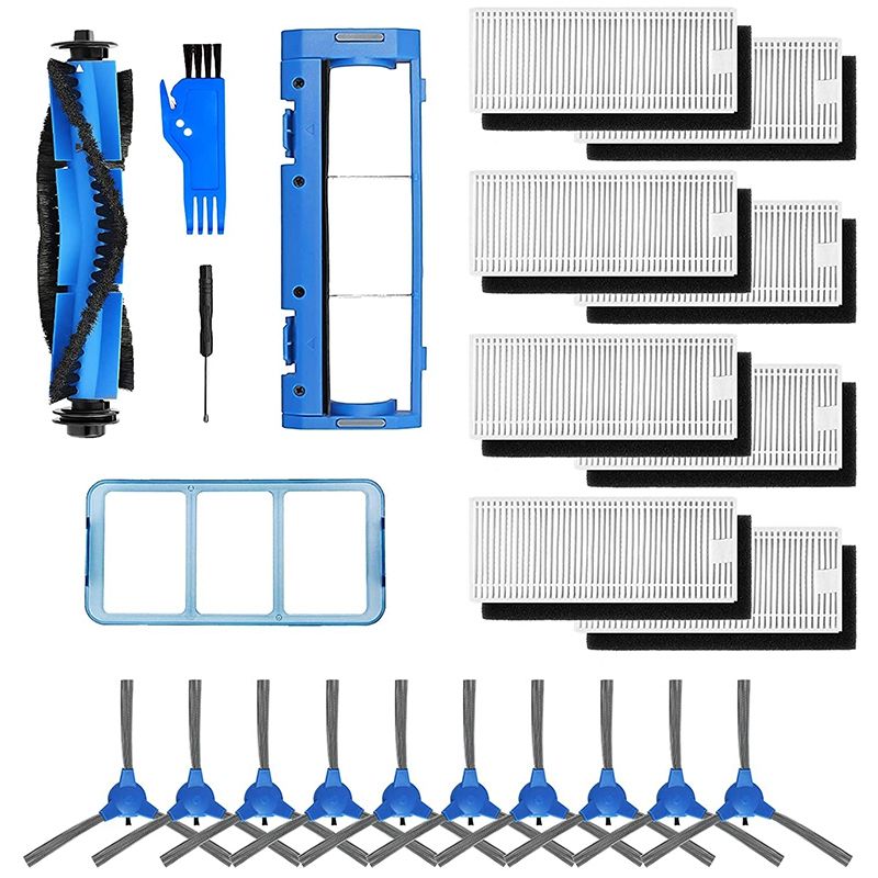 BRADOO-22-Pack Replacement Parts Accessories Kit Compatible with Eufy RoboVac 11S 12 30C 15T 15C 35C Robotic Vacuum Cleaner