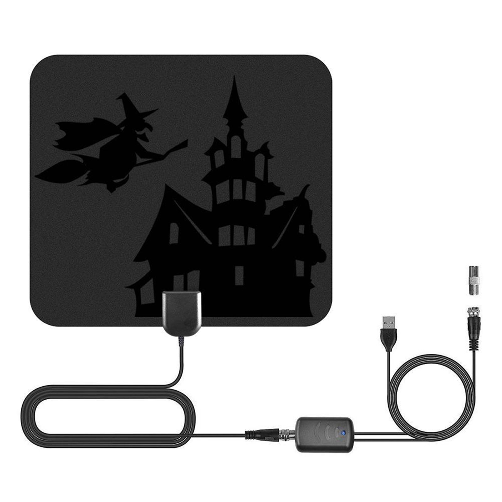TV Antenna Simple Installation Halloween Design High Clarity Image Digital TV Antenna