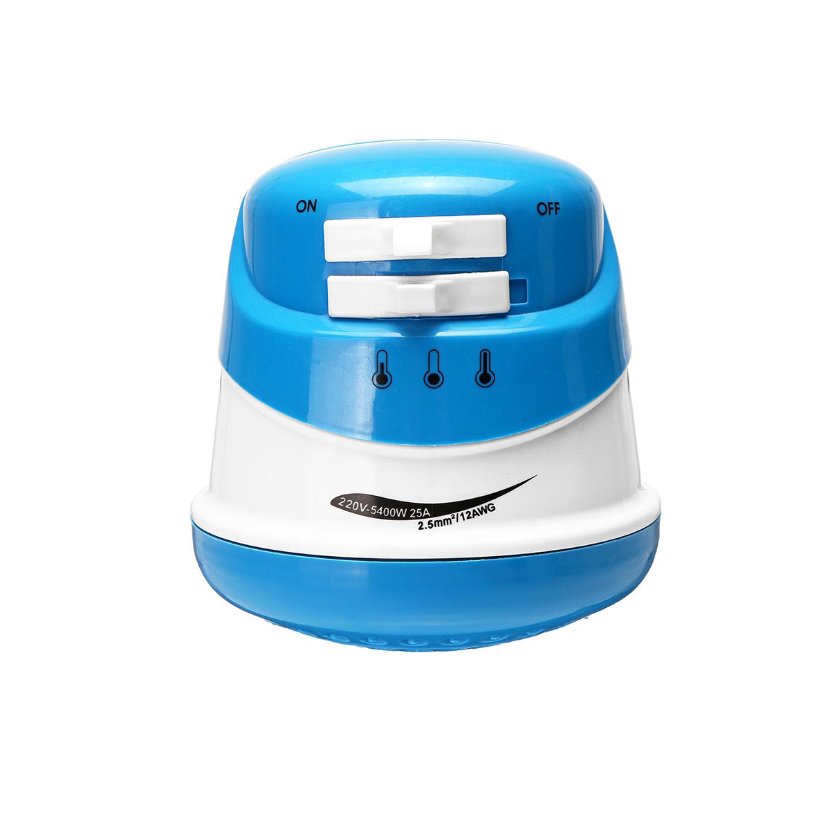 Instant Hot Water Shower- Blue and white