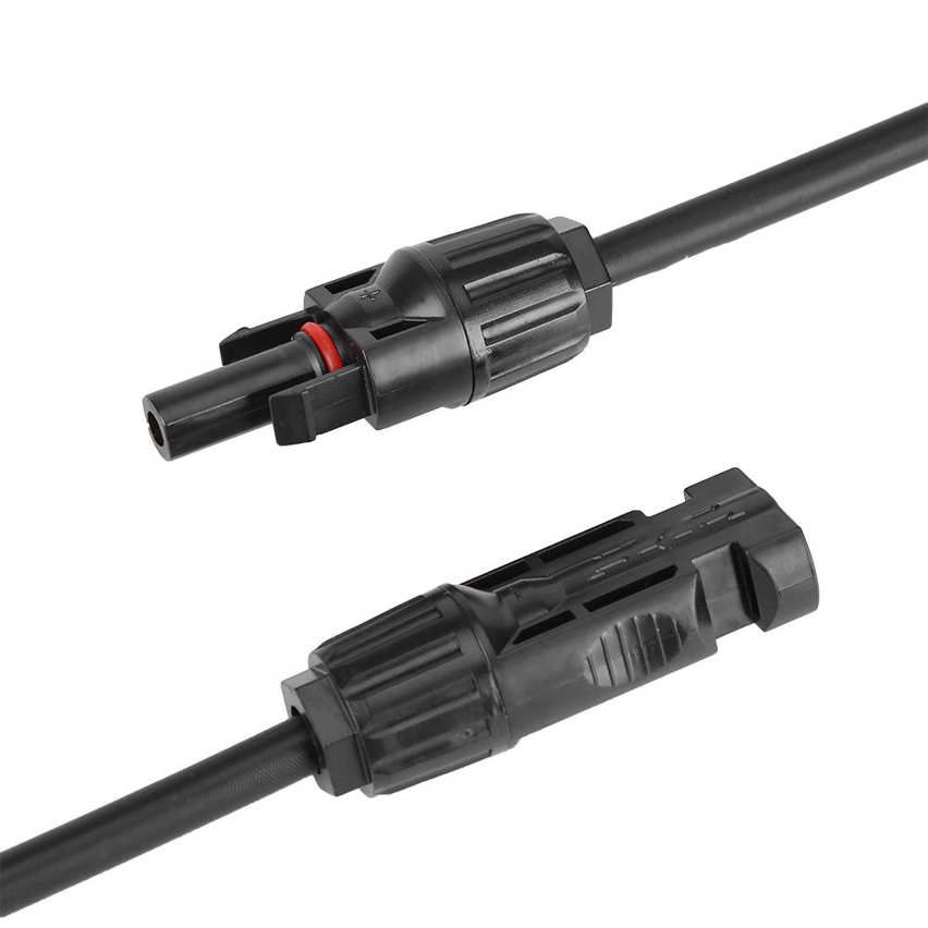 1 pair Y type male female connector solar cable panel extension accessories tool