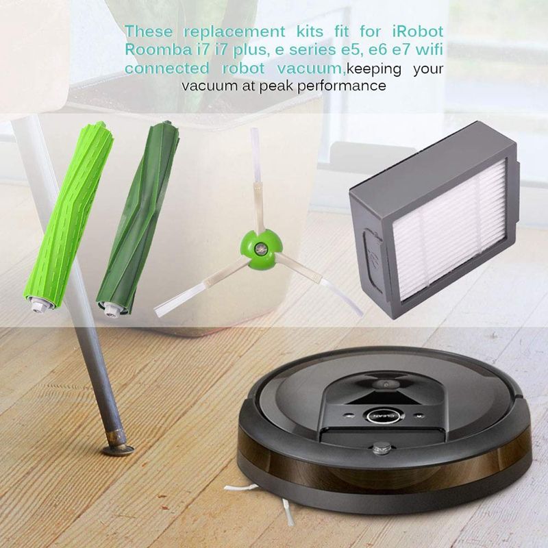 Replacement Parts for IRobot Roomba I&E Series J7 I7 I3 I4 I6 I8 E5