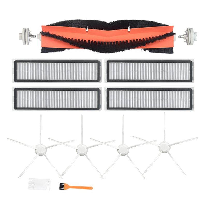 Washable Vacuum Cleaner Accessories for Xiaomi Dreame D9 Robot Vacuum Main Brush Side Brush HEPA Filter Mop Cloth