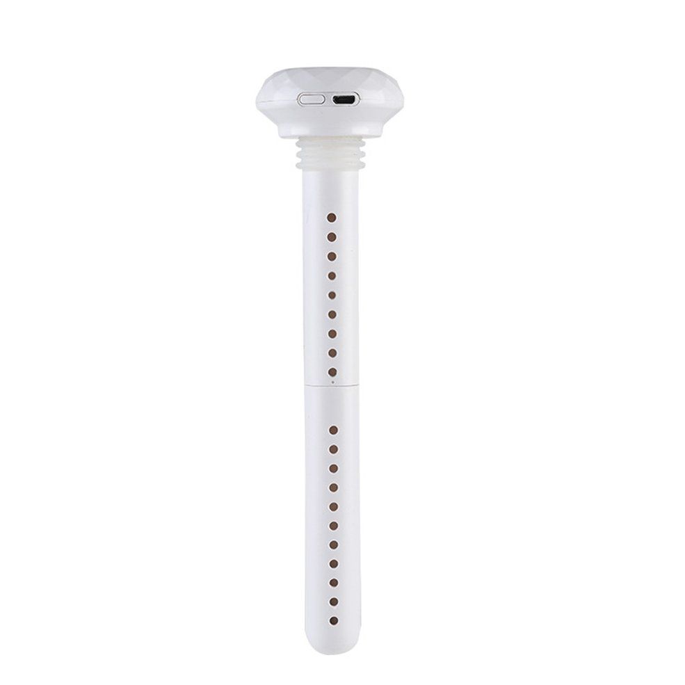 X7 Portable USB Air Humidifier Aromatic Diamond Diffuser Bottle Mist Maker - White