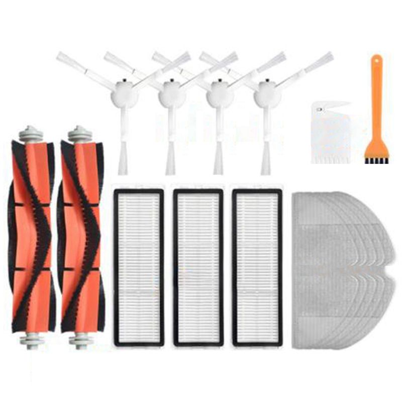 For Xiaomi Mijia 1C 1T Stytj01Zhm Vacuum Cleaner Accessories Main Brush Hepa Filter Mop Accessories
