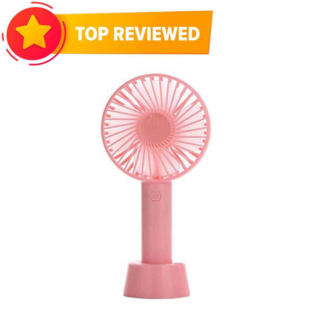 New Mini Rechargeable USB Charging Portable Handheld 3 Gear Speed Desktop Fan F08