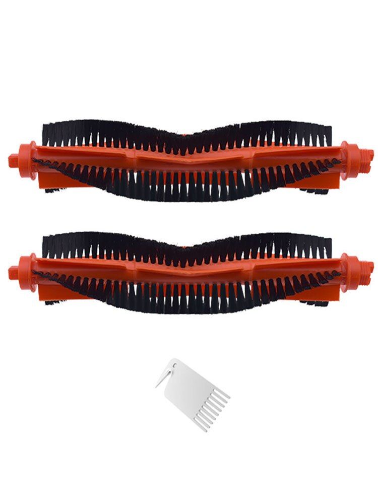 Roller Side Brush Cover Filter Mop Water Tank For XiaoLDS Mijia Robot Vacuum-Mop P STYJ02YM/VIOV2 Conga 3490 3290 3690-3pcs Main Brush