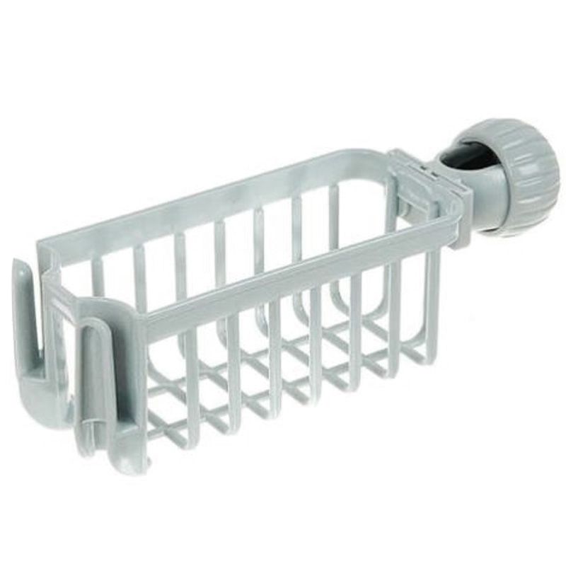 Home Accessories Kitchen Sink Faucet Sponge Soap Cloth Drain Rack Storage