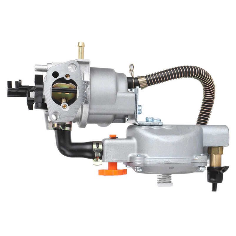 Generator Dual Fuel Carburetor LPG NG Conversion Kit for 2.8KW GX200 170F Manual Choking Coil