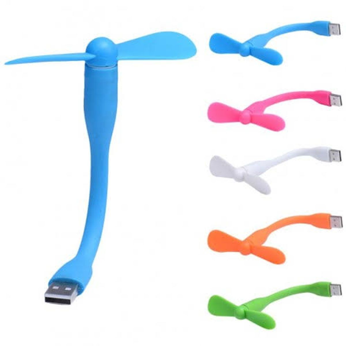 Portable USB Mini Fan for PC/Power bank - 1pc
