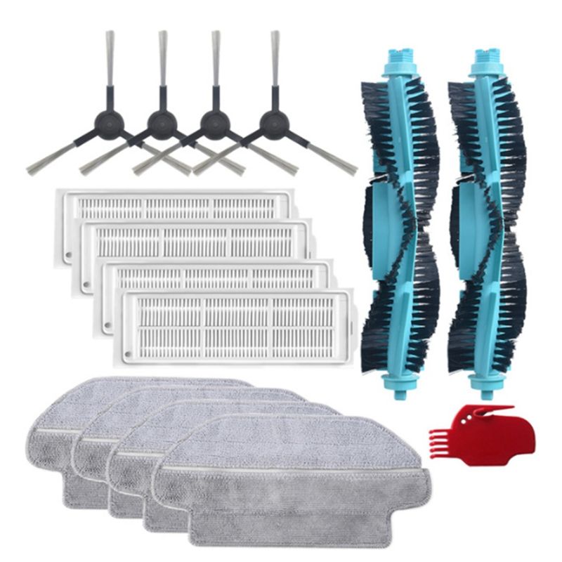 Main Brush Filter Side Brush for Xiaomi Viomi SE V2 V2 PRO V-RVCLM21B V3 Robot Vacuum Cleaner Accessories