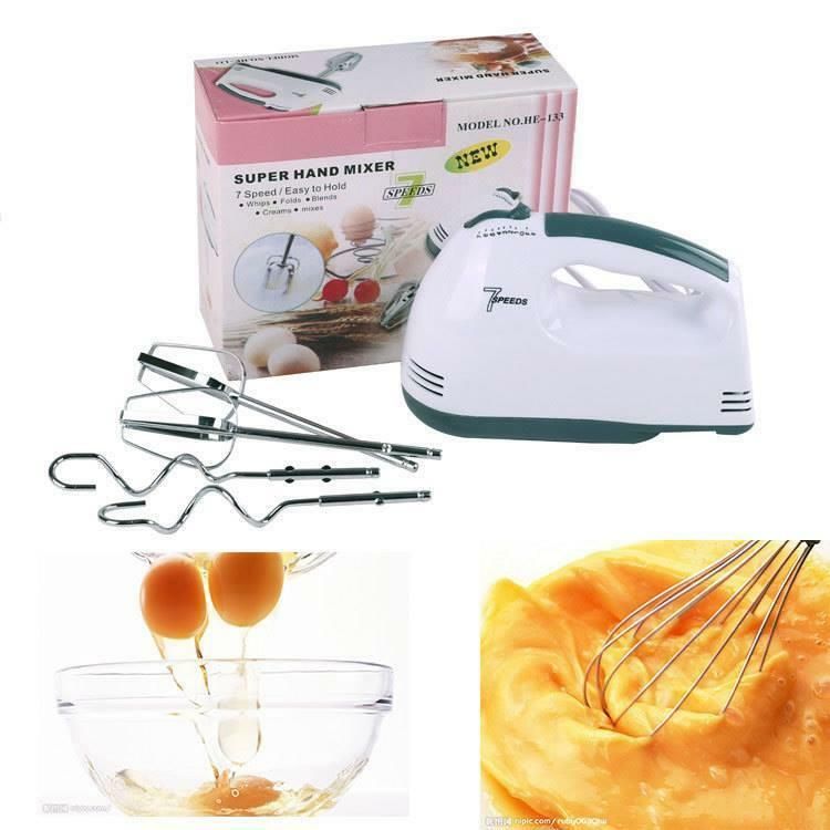 Scarlet 7 SPEED Portable High Grade Hand Mixer, Egg Beater, Egg Cake/Cream Mixer -4