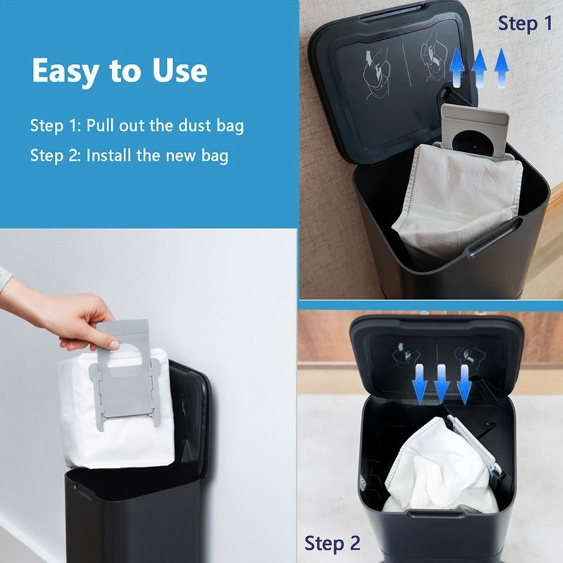 12PCS Reusable Upgraded Vacuum Cleaner Dust Bag for IRobot