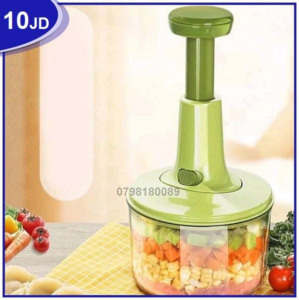 multi-function hand-pushing coocker