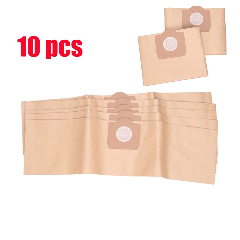 10Pcs Dust Bags for Vacuum Cleaner for Karcher Wd3 Wd3300 Wd3.500P Mv3 Wd3200 Se4001 Se4002 6.959-130 6.904-051 6.904-263