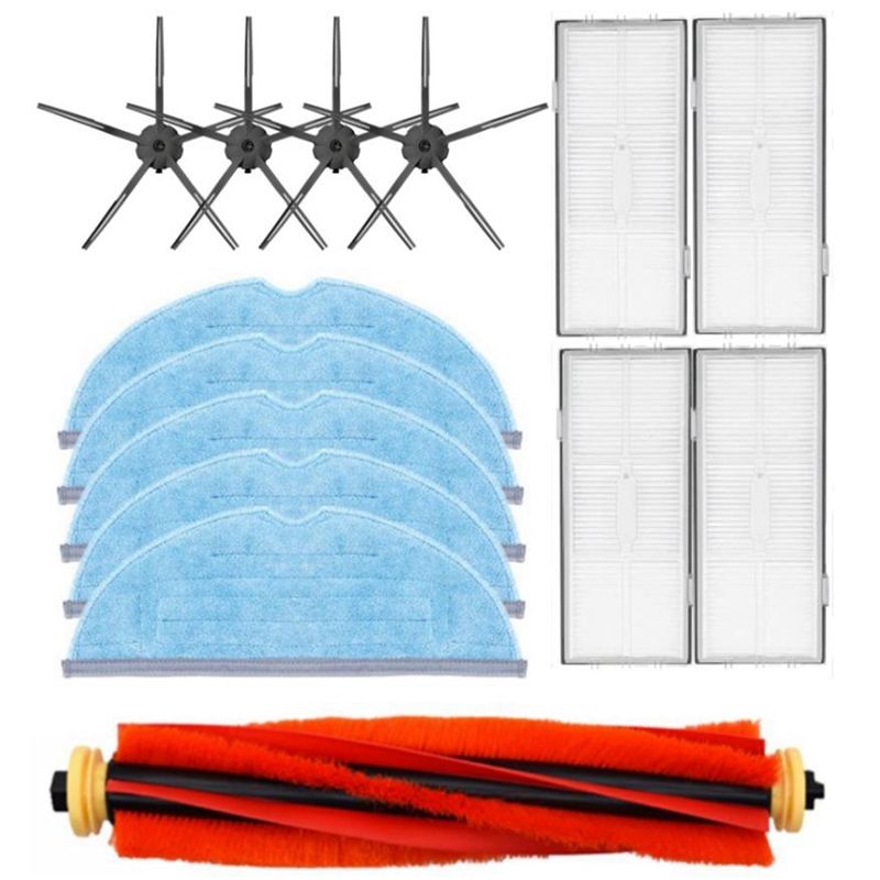 for Roborock S7 T7 T7Plus of Washable Filter Detachable Main Brush Mop Cloth Side Brush Robot Vacuum Cleaner Parts