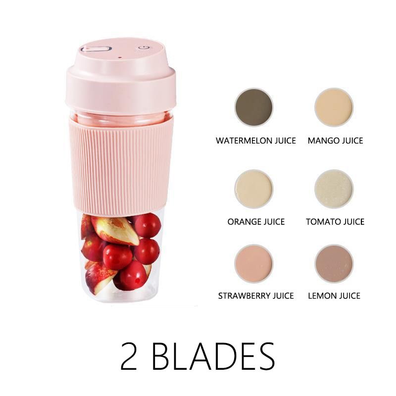 Portable Electric Juicer Blender USB Mini Fruit Mixers Juicers Fruit Extractors Food Milkshake Multifunction Juice Maker Machine