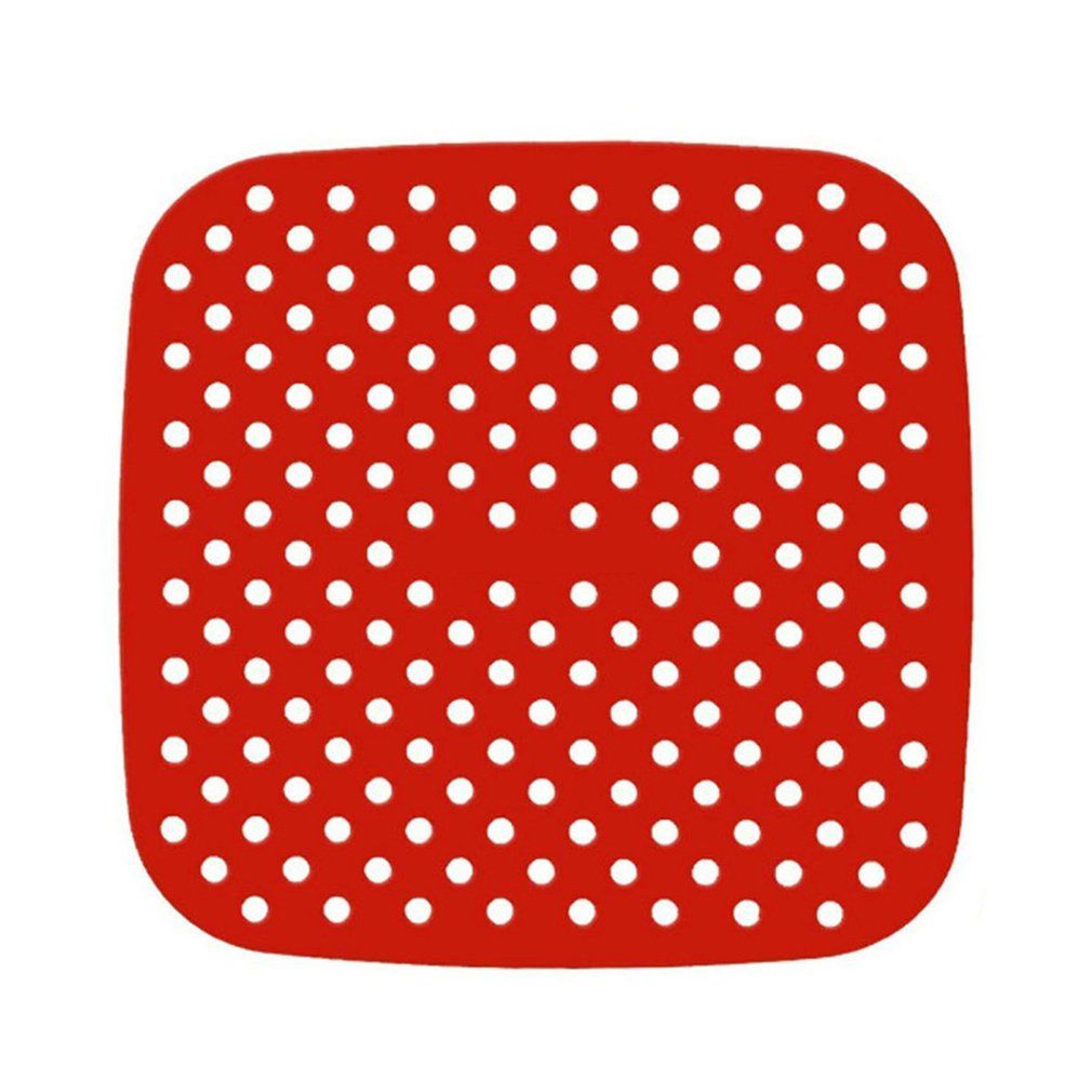 Reusable Square Air Fryer Silicone Accessories Air Fryer Non-stick Pad
