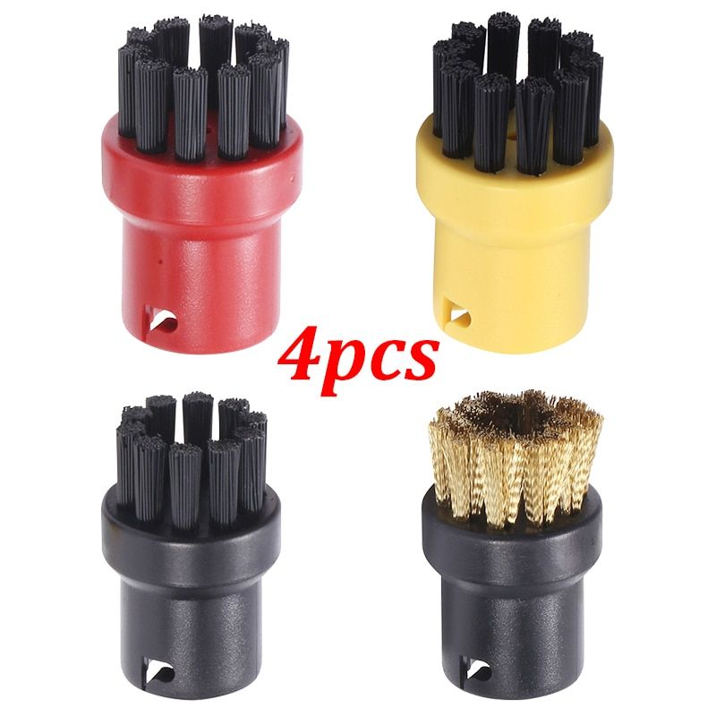 Cleaning Brushes for Karcher SC1 SC2 SC3 SC4 SC5 SC7 CTK10 Steam Cleaner Attachments Replacement Round Sprinkler Nozzle Head-HXL2163