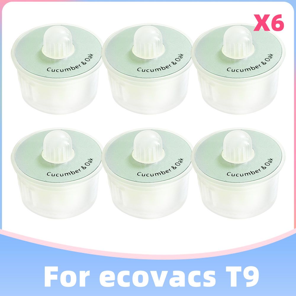 Fragrance Capsules Air Freshener For ECOVACS Deebot OZMO T9 Max / Power / Aivi Robotic Vacuum Cleaner Accessories Spare Parts-Set A