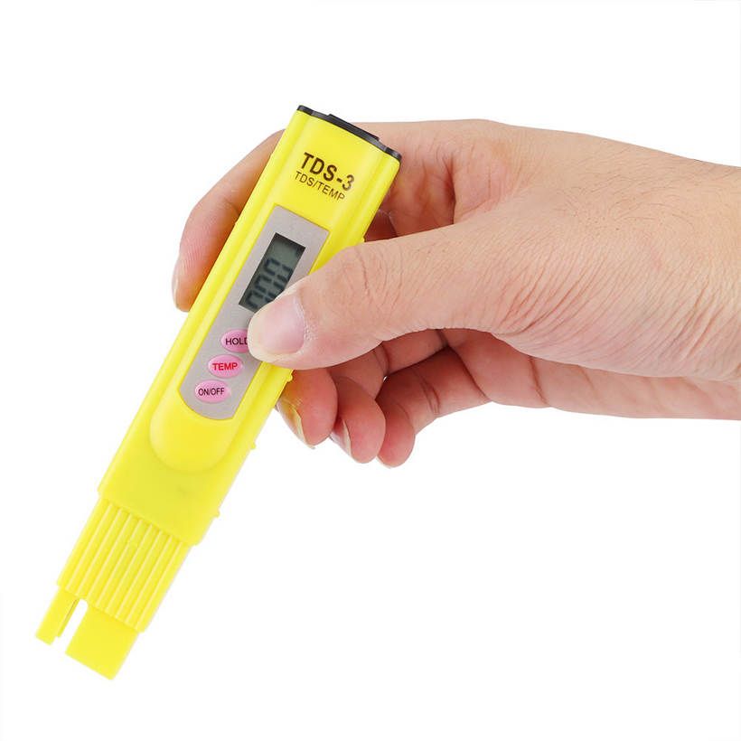 0‑9990ppm TDS Meter LCD Digital Water Tester for Drinking Hydroponics Aquarium