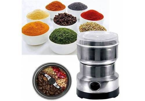Nima Electric Spice Grinder - Silver and Black