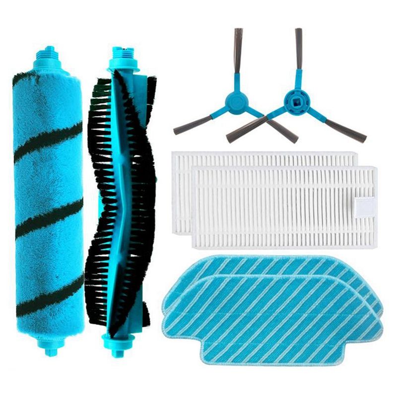 BRADOO-Brush Hepa Filter Mop Cloth Replacement for Cecotec Conga 4090 BestFriend Care Robotic Vacuum Cleaner Spare Parts