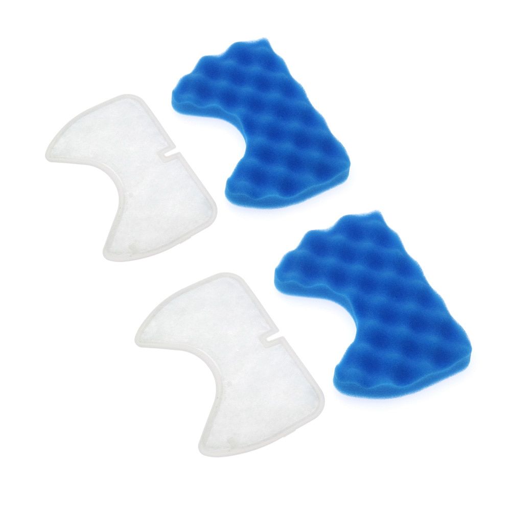 Vacuum Cleaner Filter Spare Parts Set Kit of Filters and Sponge Filter for Samsung DJ97-00492A SC6520 SC6530 /40/50/60/70/80/90-Light Green