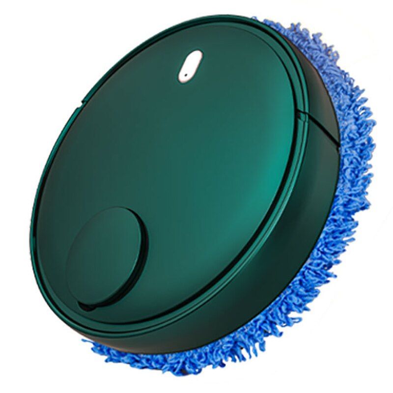 RS6 Robot Vacuum Cleaner Automatic Mopping Floor Sweeper Dust Cleaner Household Mopping Sweeping Machine-Dark Green