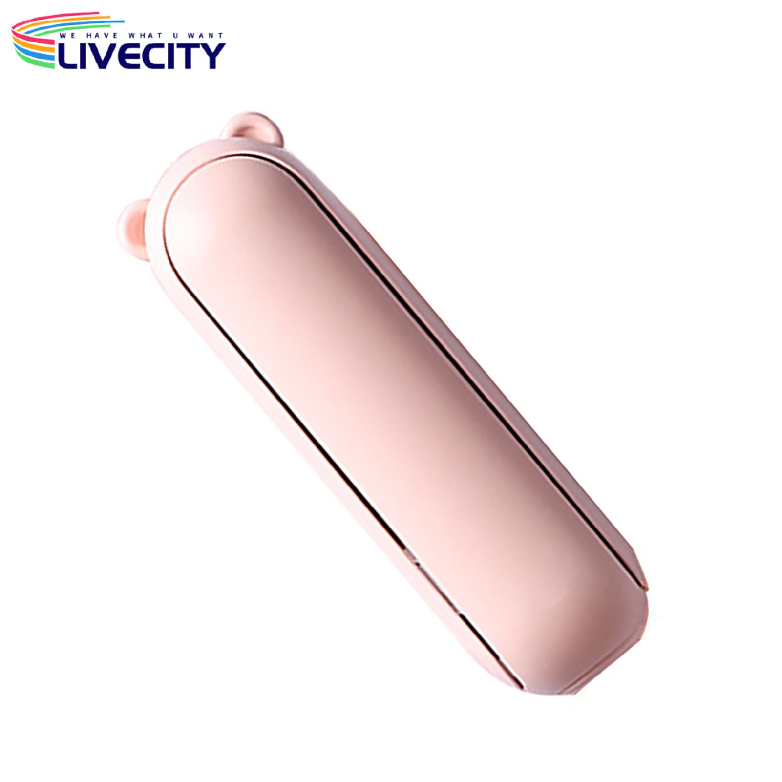 Foldable Handheld Fan Noise Reduction Plastic Reliable Multi-use Desk Fan for Home