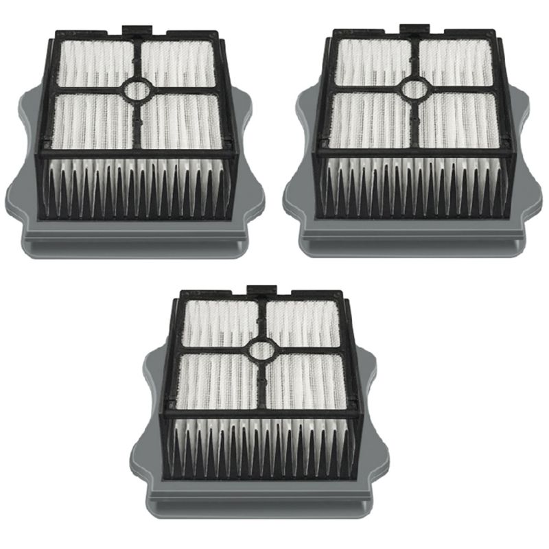 Scrubber Accessories Replacement HEPA Filter Filter elements for TINECO FLOOR ONE/PLUS/IFLOOR 3/FW25M-01, 3PCS
