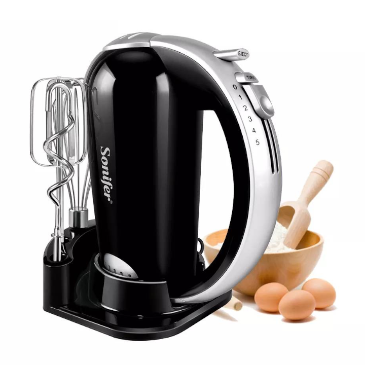 Kitchen Food Mixer 5 Speed 300W Powerful Food Mixer Accessories Cake Dimensions Flat Rohs Hook Kitchen Appliances SF-7013 1.1