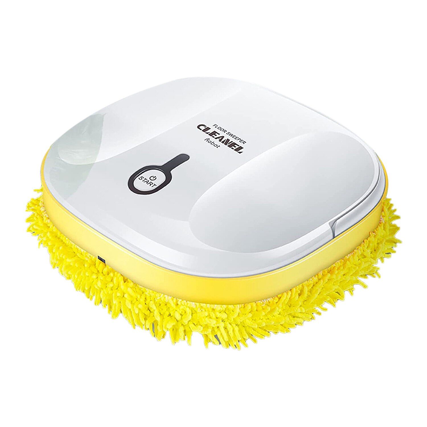 Smart Mopping Robot,Automatic Floor Mopping Robot Wet and Dry, Sweeping Robot Smart Vacuum Cleaner Cleaning Tool White
