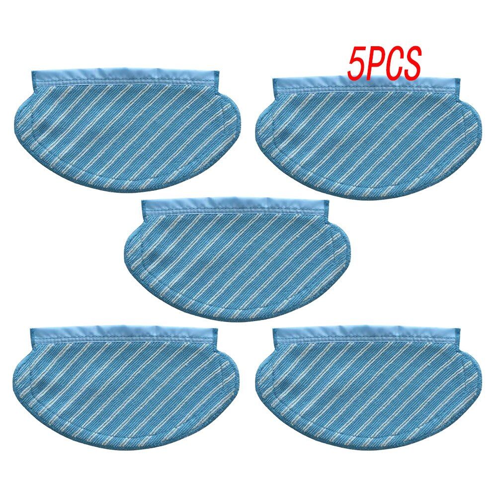 Filter Side Brush Mop Cloth Set for Ecovacs Deebot Ozmo 920 950 Vacuum Cleaner Parts Replacement Home Accessories-5pcs mop